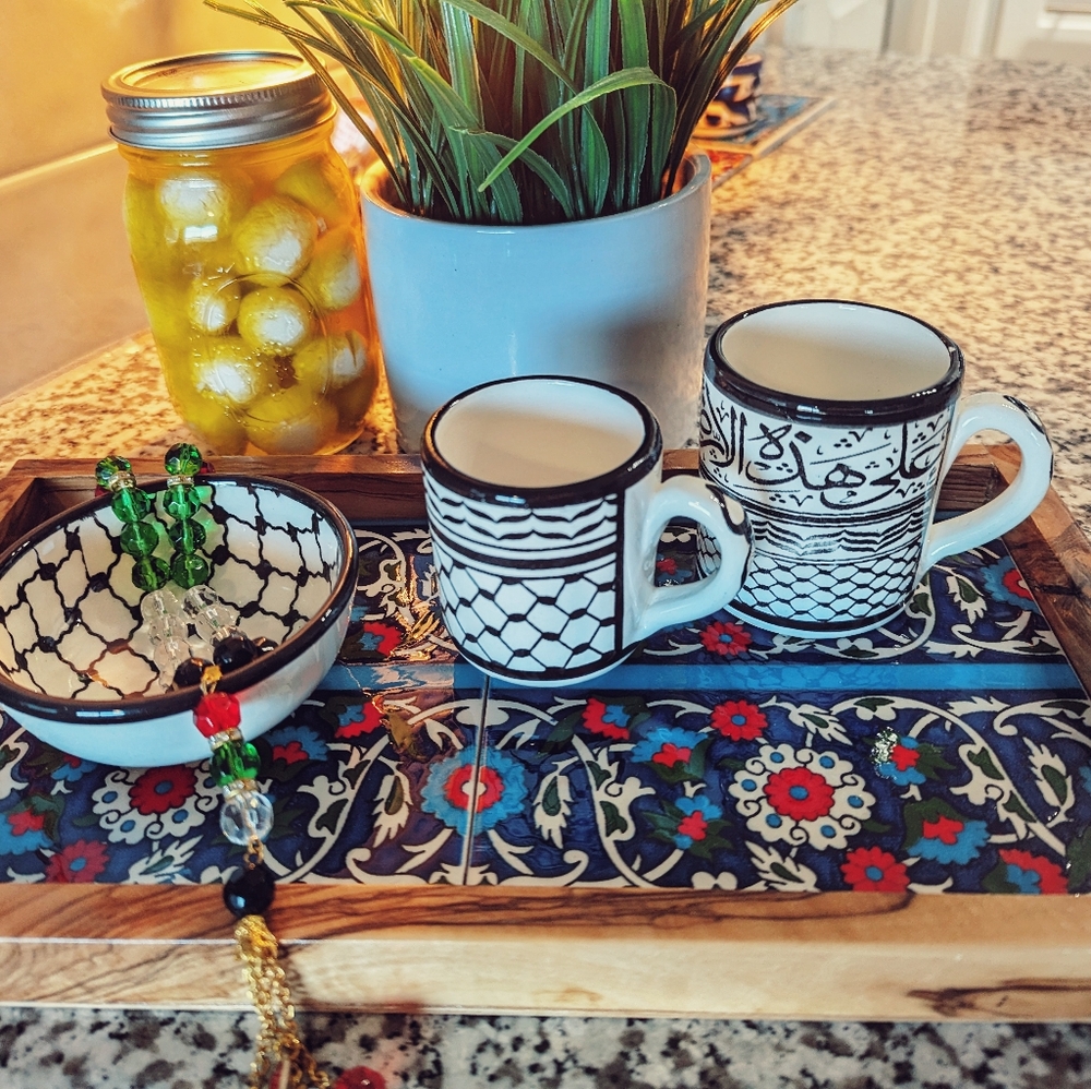 Kuffiyeh/Palestinian Mug from Al Khalil